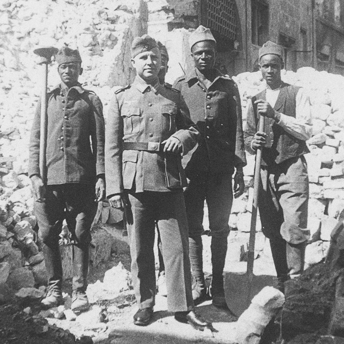 Tirailleurs à Orleans